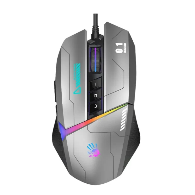 Игровая мышь A4Tech Bloody W60 Max (серый)